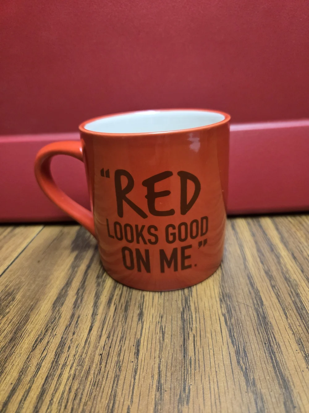 M&M's Red Ceramic Coffee Mug.